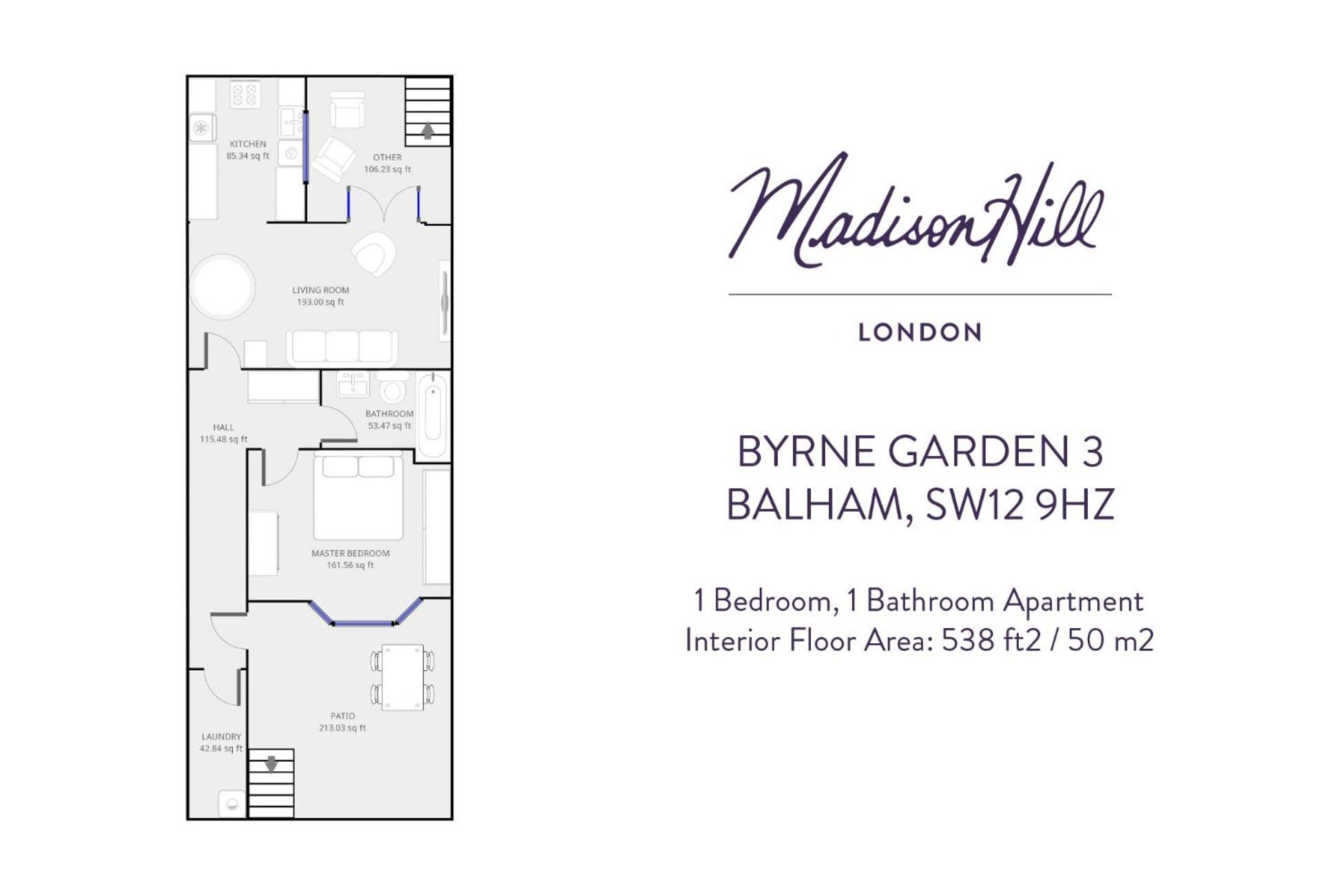 Madison Hill - Byrne Garden 3 - One Bedroom Home Londres Exterior foto